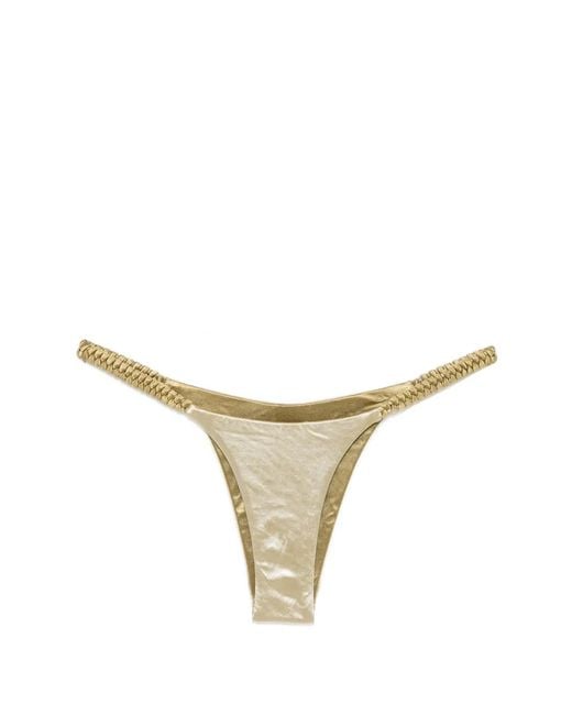 Isa Boulder Natural High Weave Bikini Bottom