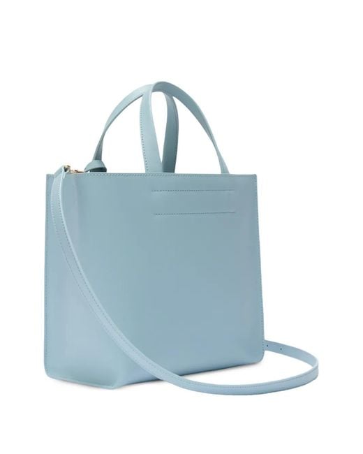 Furla Blue Small Divide It Tote Bag
