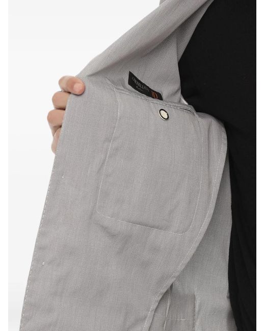 Corneliani Gray Single-Breasted Jacket for men