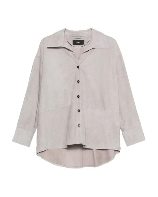 Arma Caterine スエードシャツ Gray