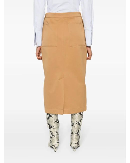 Max Mara Natural Cotton Skirt