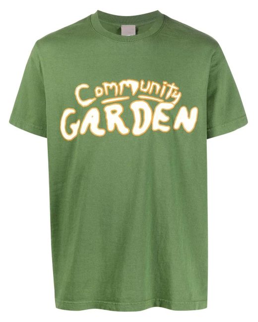 Perks And Mini Green Community Garden Crew-Neck T-Shirt