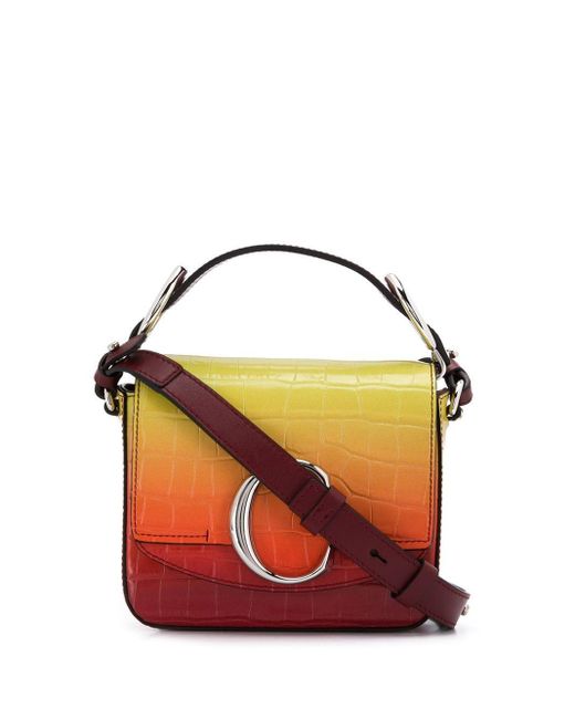 Chloé Orange Sunset Crossbody Bag