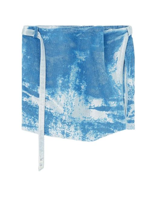 DIESEL Blue Haut De-Sandie-Fsi À Détail Noué