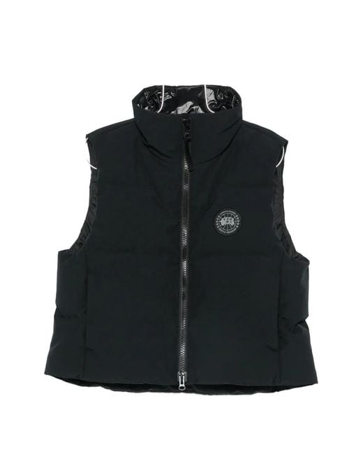 Canada Goose Black Grandview Quilted Vest