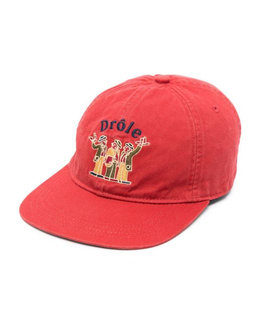 Drole de Monsieur Red La Casquette Crillon Cap