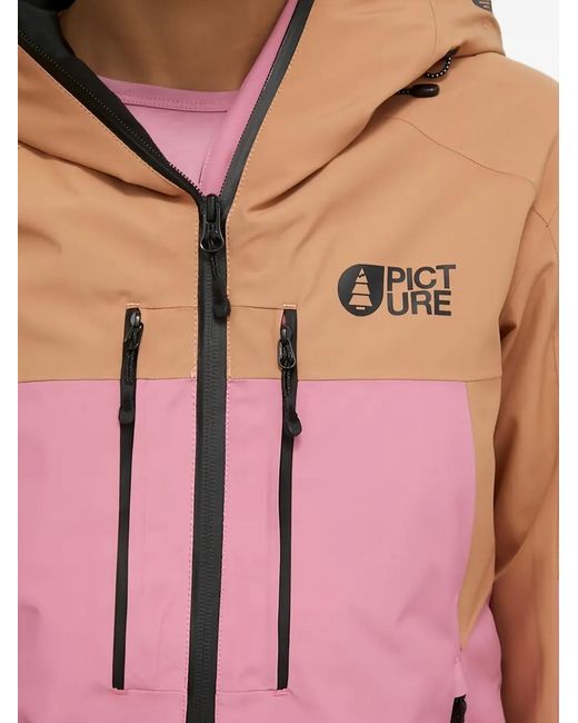 Giacca Da Sci Con Logo di Picture in Pink