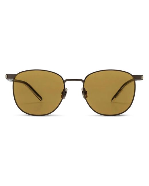 Saint Laurent Natural Sl 747 Round-Frame Sunglasses