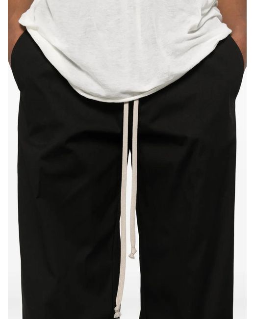 Rick Owens Black Dietrich Trousers for men