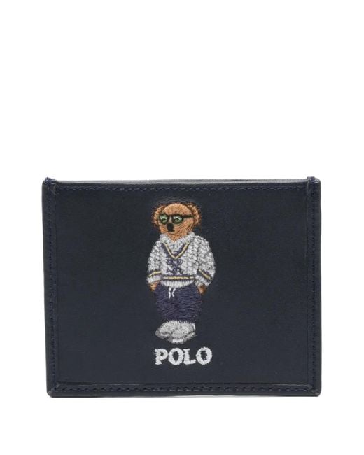 Polo Ralph Lauren Blue Polo-Bear Cardholder for men