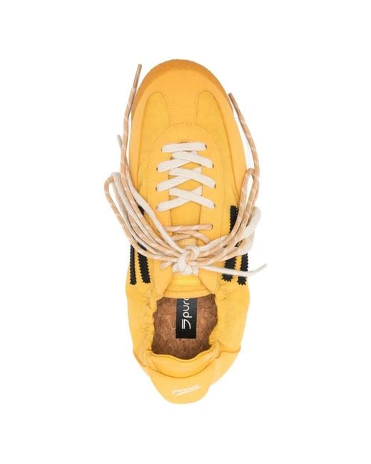 PURAAI Metallic Logo-Detail Sneakers