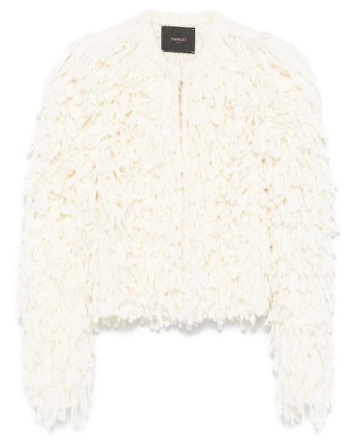 Twinset White Elizabeth Jacket