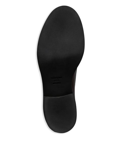Thom Browne Brown Polished Calf Tassel Loafers