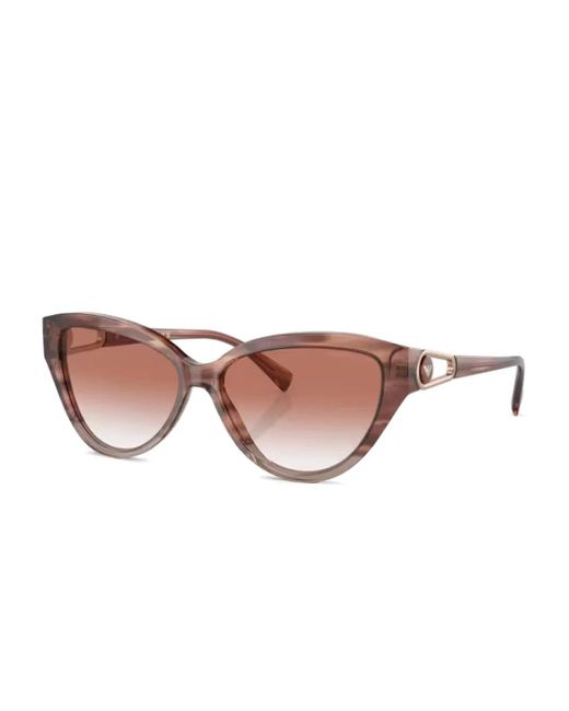 Emporio Armani Pink Cat-Eye Sunglasses