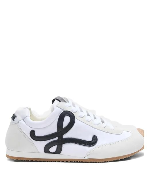 Loewe White Ballet Runner Sneakers