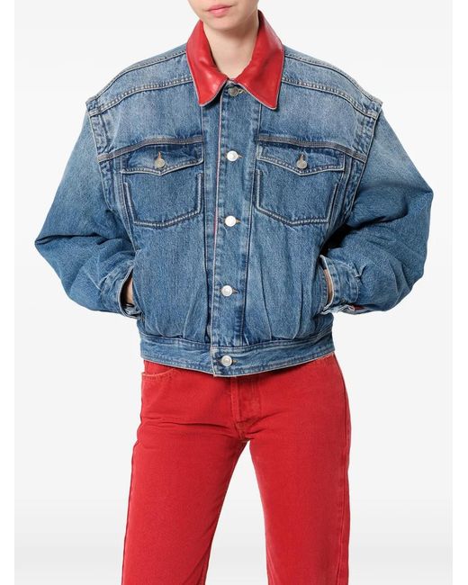 Isabel Marant Blue Devyn Denim Jacket