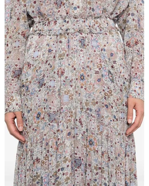 Falda larga Besma Isabel Marant de color White