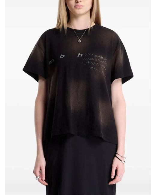 M I S B H V Black Mbh Warszawa T-Shirt