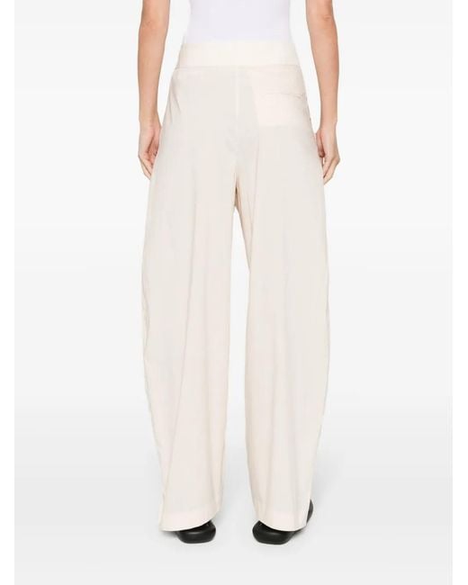 Pinko White Papillon Palazzo Pants