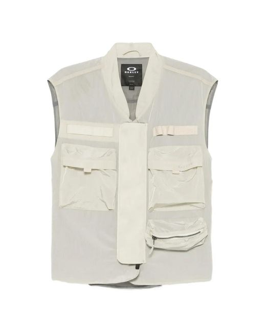 Chaleco Con Múltiples Bolsillos Oakley de hombre de color White