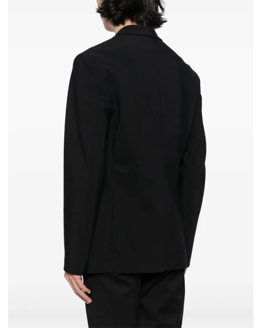 Theory Black Clinton Single-Breasted Blazer for men