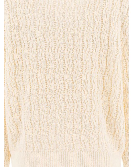 Loulou Natural Sean Textured Button Cardigan