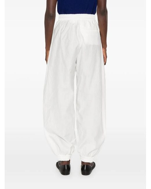 Rohe White Balloon Trousers