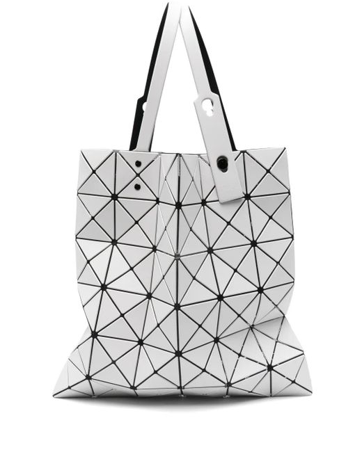 Issey Miyake White Lucent Handtasche