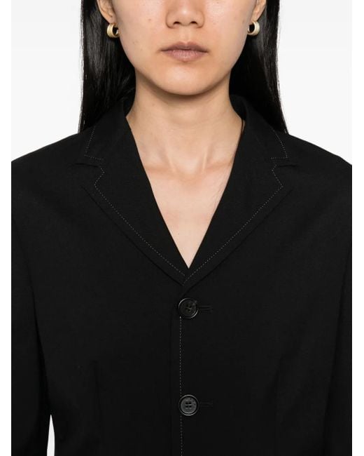 Marni Black Single Breasted Tailored Blazer