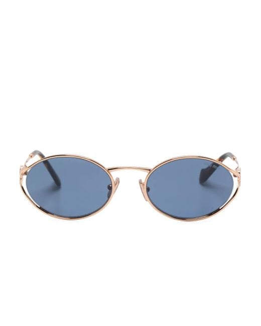 Miu Miu Blue Sunglasses