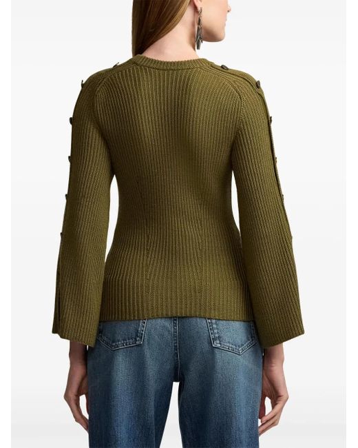 Ralph Lauren Green Utility Sweater
