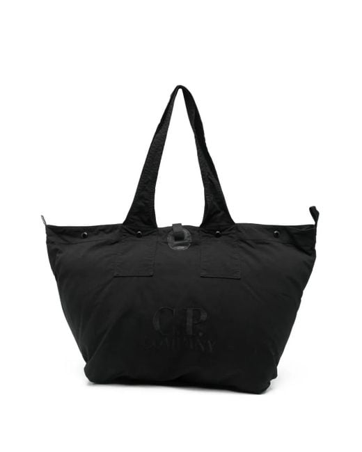 C P Company Schoudertas Met Handvatten in het Black voor heren