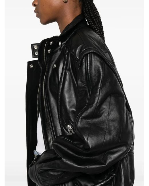 Isabel Marant Black Leather "Carole" Jacket