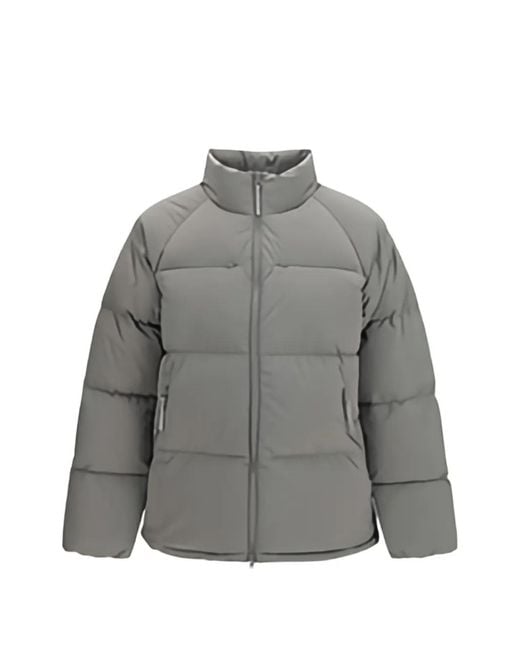 Hiking Patrol Gray Element Quilted Down Jacket for men