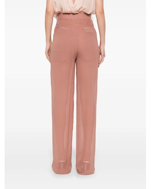 Blumarine ジョーゼット パンツ Pink