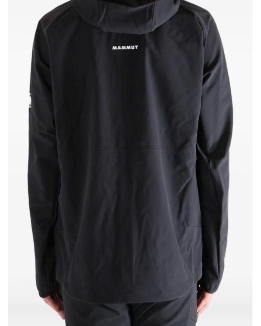 Mammut Black Ultimate Comfort So Hooded Jacket for men