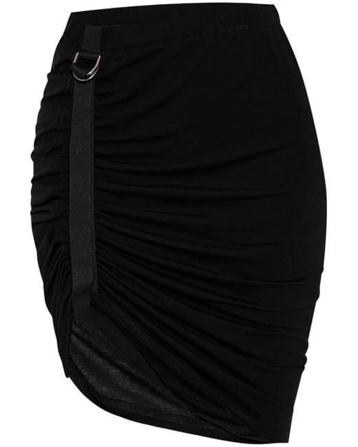 Minijupe Wind Helmut Lang en coloris Black