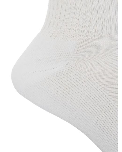 Balenciaga White Logo Socks for men