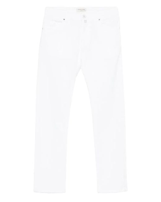 Jacob Cohen White Nick Five-Pocket Jeans for men