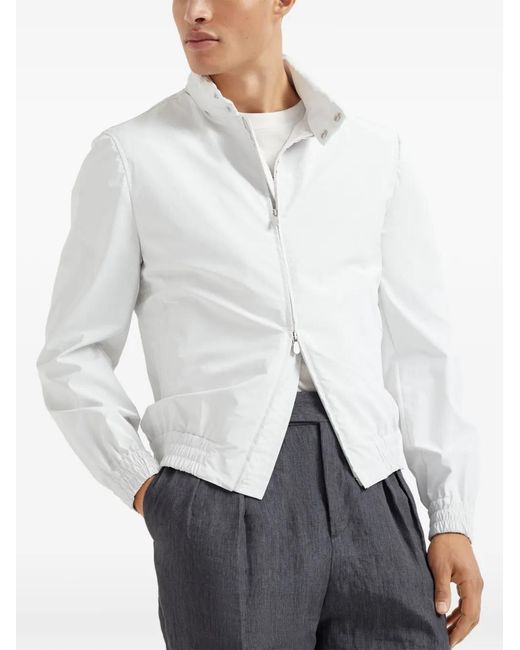 Brunello Cucinelli White Jackets for men