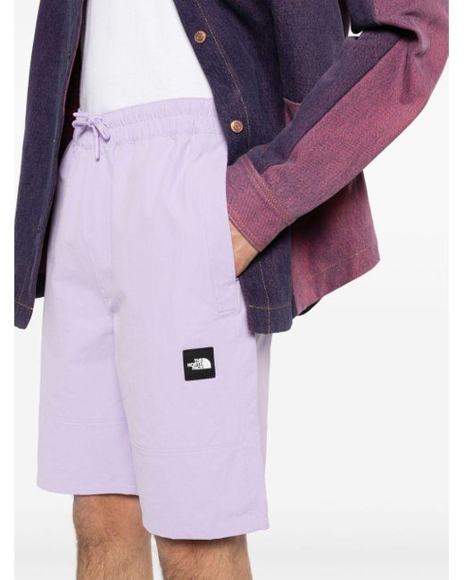 Pantalones cortos de deporte Sakami con logo The North Face de hombre de color Purple
