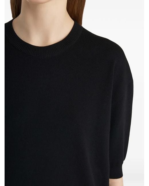 Khaite Black Faye Top