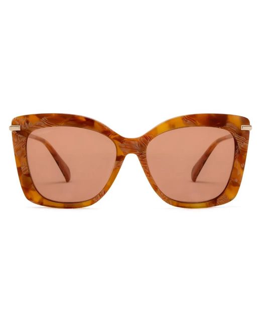 Max Mara Eyewear Brown Beth Sunglasses