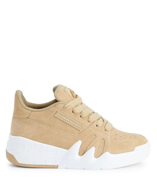 Giuseppe Zanotti White Talon Mid-Top Sneakers