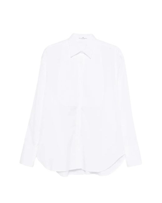 Ermanno Scervino Geplooide Overhemd in het White
