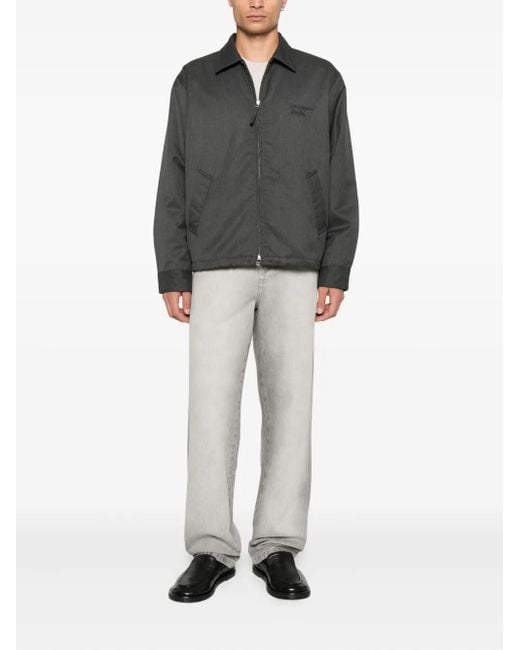 Universal Works Gray Zip-fastening Jacket for men
