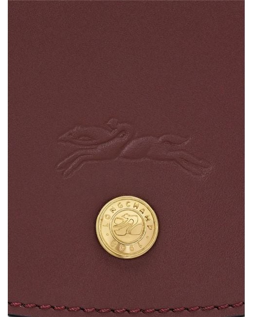 Longchamp Épure S レザー ショルダーバッグ Purple