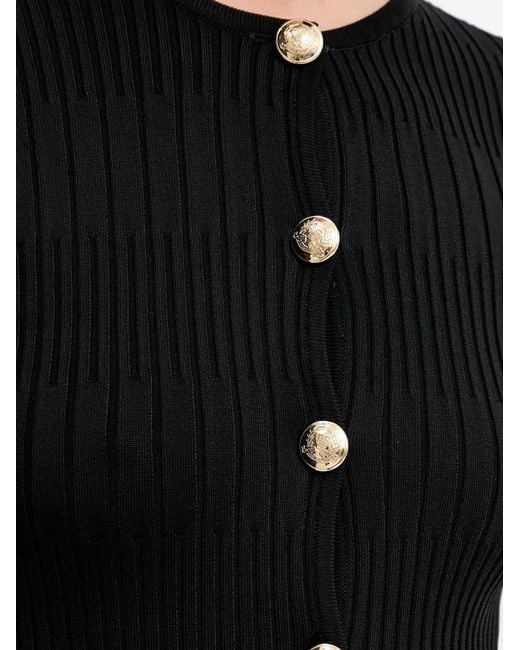 Marciano Black Gerippter Cardigan