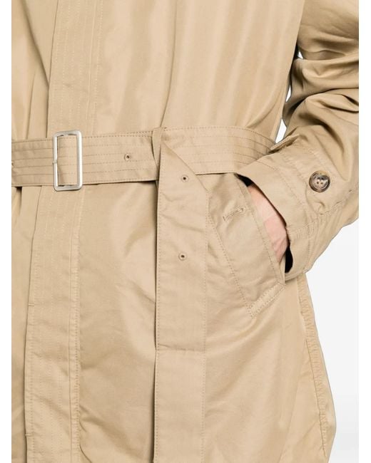 Sobretodo Con Cinturón Comme des Garçons de hombre de color Natural