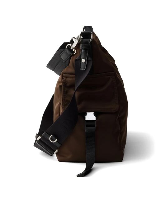 Borsa Explore di Prada in Brown da Uomo